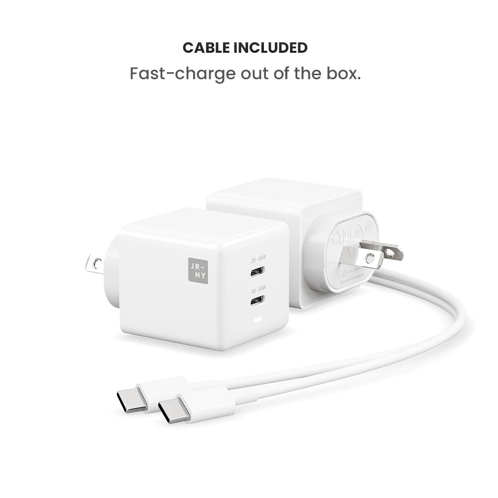 BLITZ 65W Dual USB-C GaN Charger