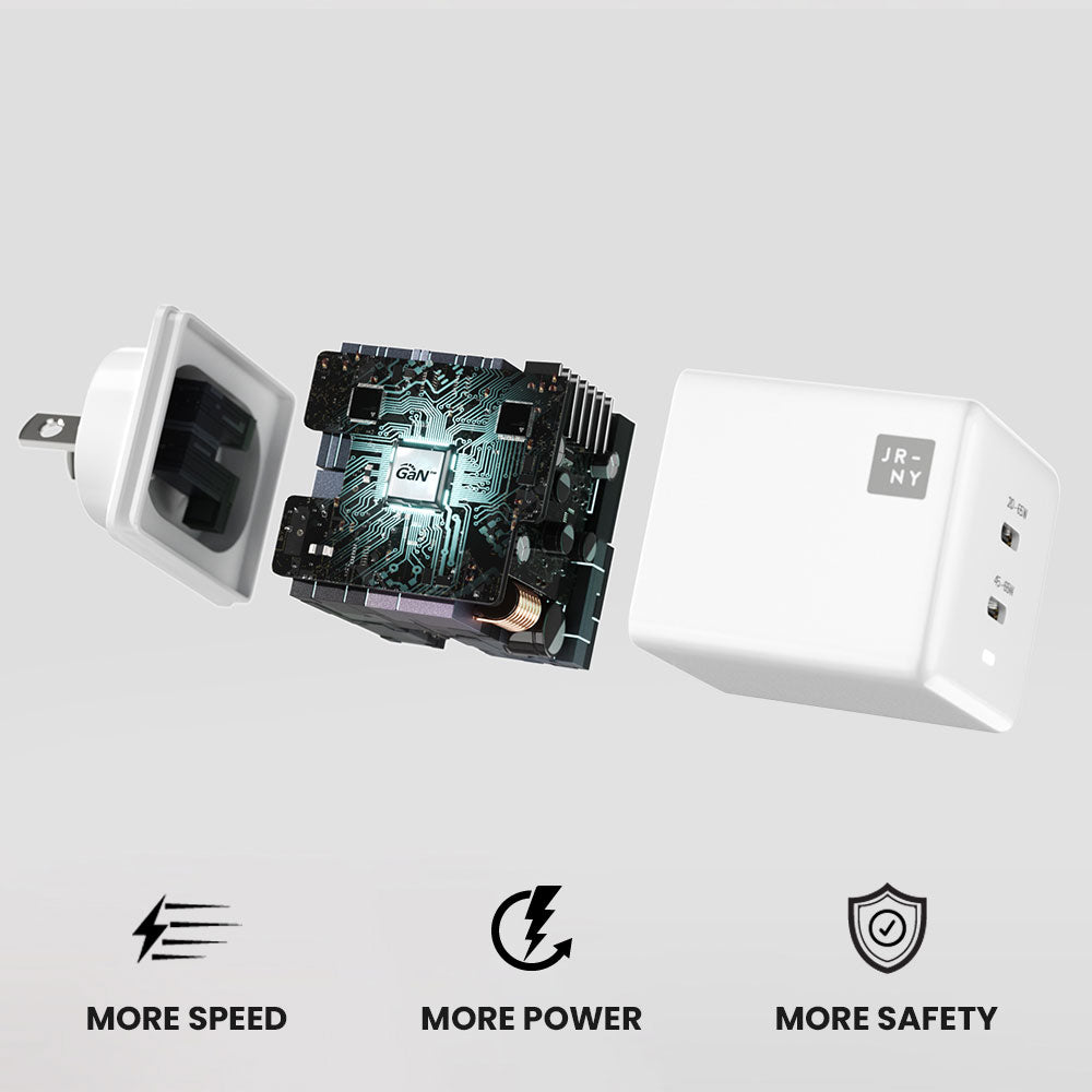 BLITZ 65W Dual USB-C GaN Charger