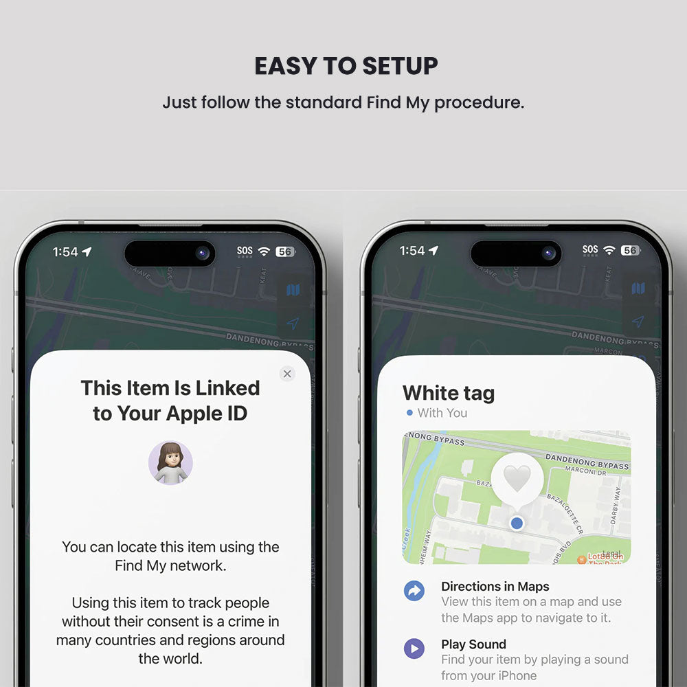 LOC8 Finder Card (Recharges Wirelessly)