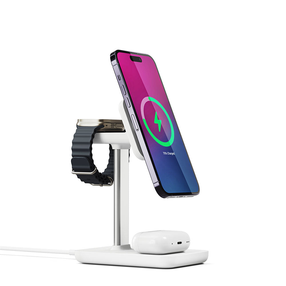 TRIO ULTRA 3-in-1 Fast Wireless Charging Station